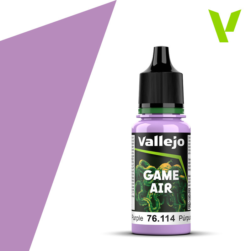 Vallejo Game Air Lustful Purple 18 ml Acrylic Paint - New Formul