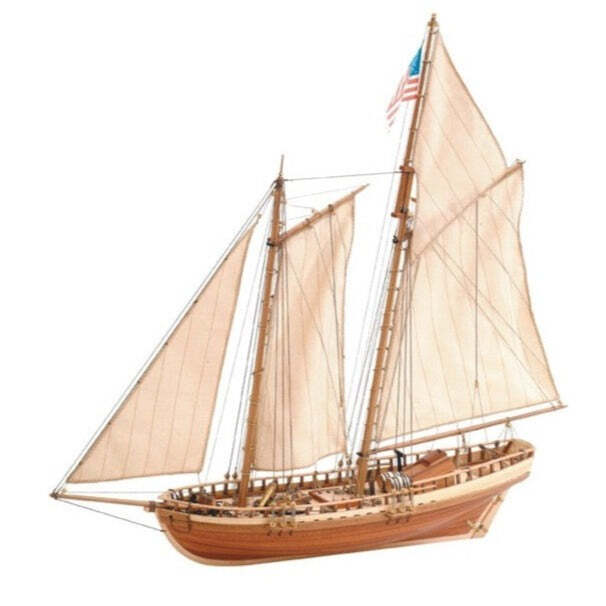Artesania 1/41 Virginia American Schoon Wooden Ship Model Kit [2