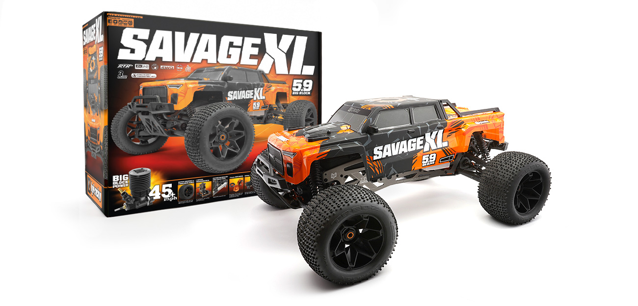 HPI Savage XL 5.9 Nitro GTXL-6