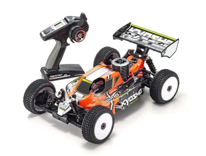 Kyosho 1/8 Inferno MP10 (Red) 4WD Nitro Racing Buggy Readyset