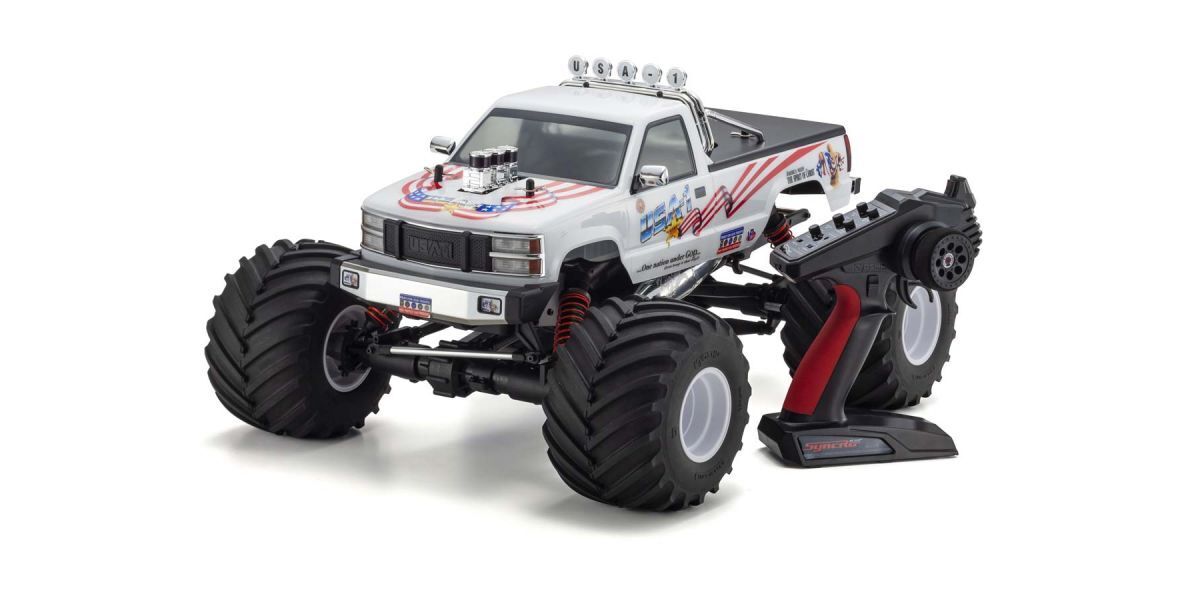 Kyosho 1/8 USA-1 GP 4WD Monster Truck Nitro Readyset