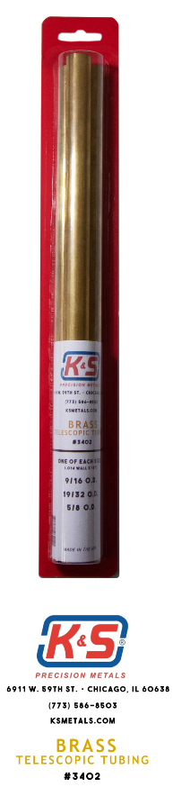 KS3402 LARGE BRASS TUBING ASSORTMENT