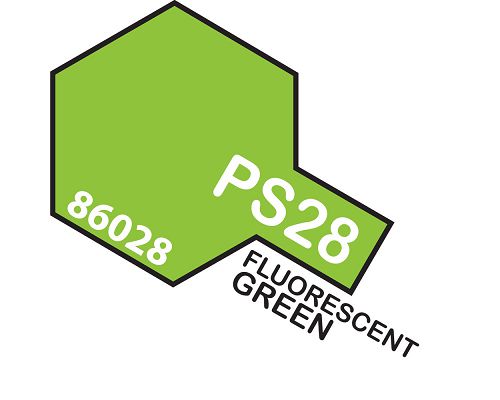 TAMIYA  PS-28 FLUORESCENT GREEN