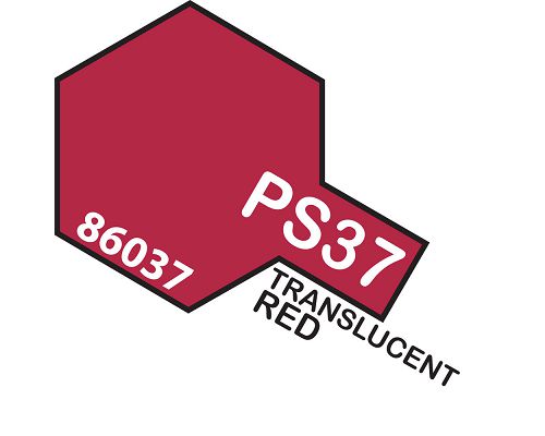 TAMIYA PS-37 TRANSLUCENT RED