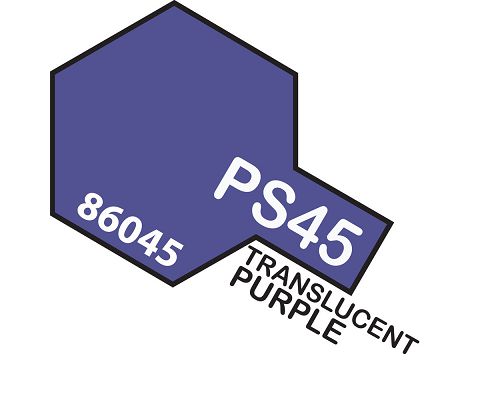 TAMIYA PS-45 TRANSLUCENT PURPLE