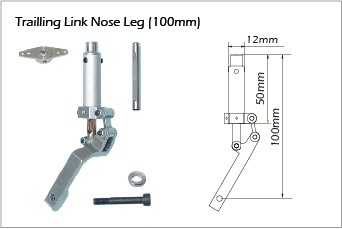 A21101 Phoenix Model Trailing Link Nose Leg (100mm)