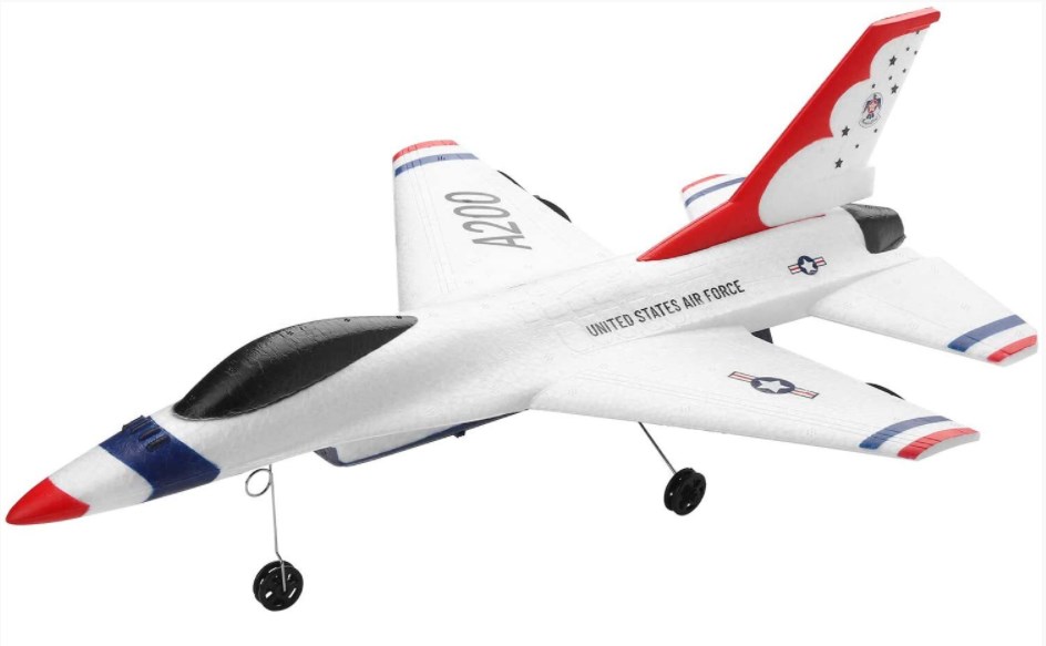 Wltoys RC Fixed Wing XK A200 F-16B RC Airplane 2.4GHz 2CH RC