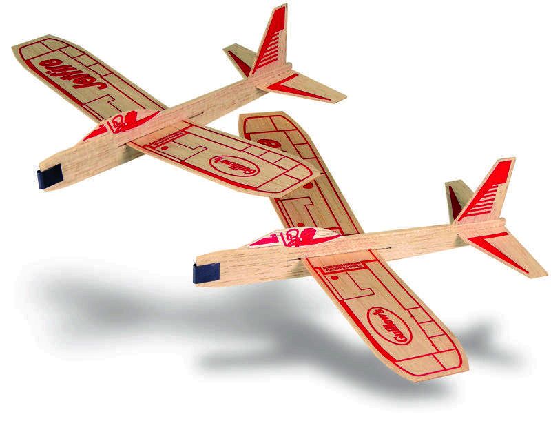 Guillow's Jetfire Twin Pack Balsa Glider