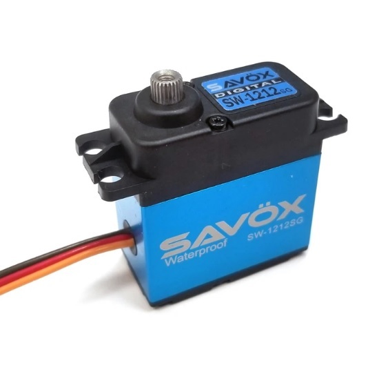 Savox SW1212SG - Waterproof, High Torque, High Voltage Coreless