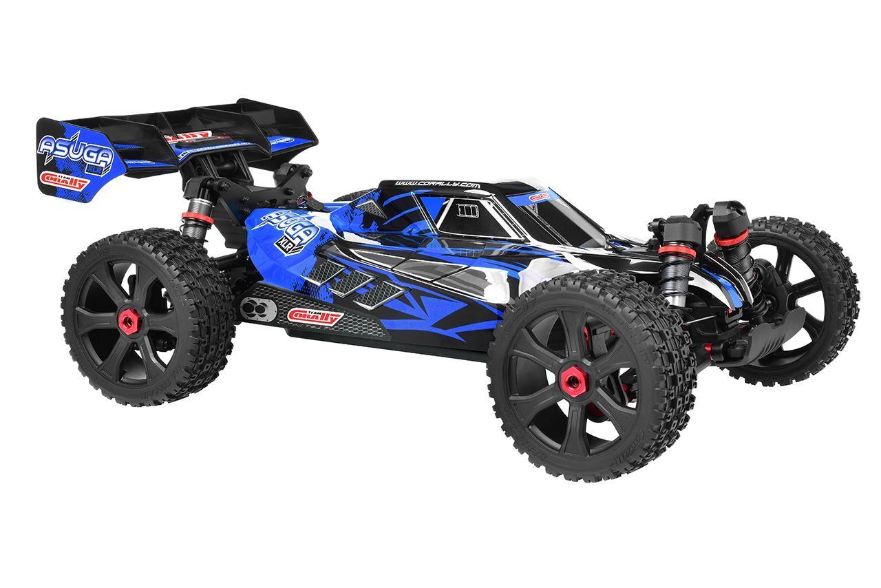 Team Corally - ASUGA XLR 6S - RTR - Blue Brushless Power 6S