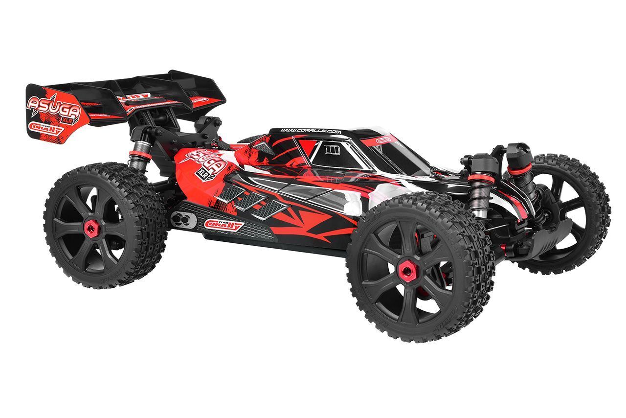 Team Corally - ASUGA XLR 6S - RTR - Red Brushless Power 6S