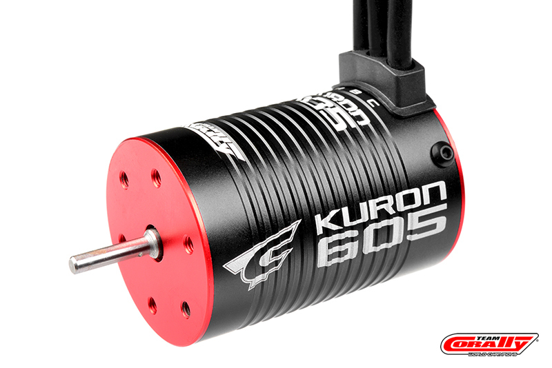 Electric Motor - KURON 605 - 4-Pole - 3500 KV - Brushless - 1/10