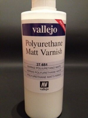 Vallejo Polyurethane Matt Varnish 200 ml [27651]