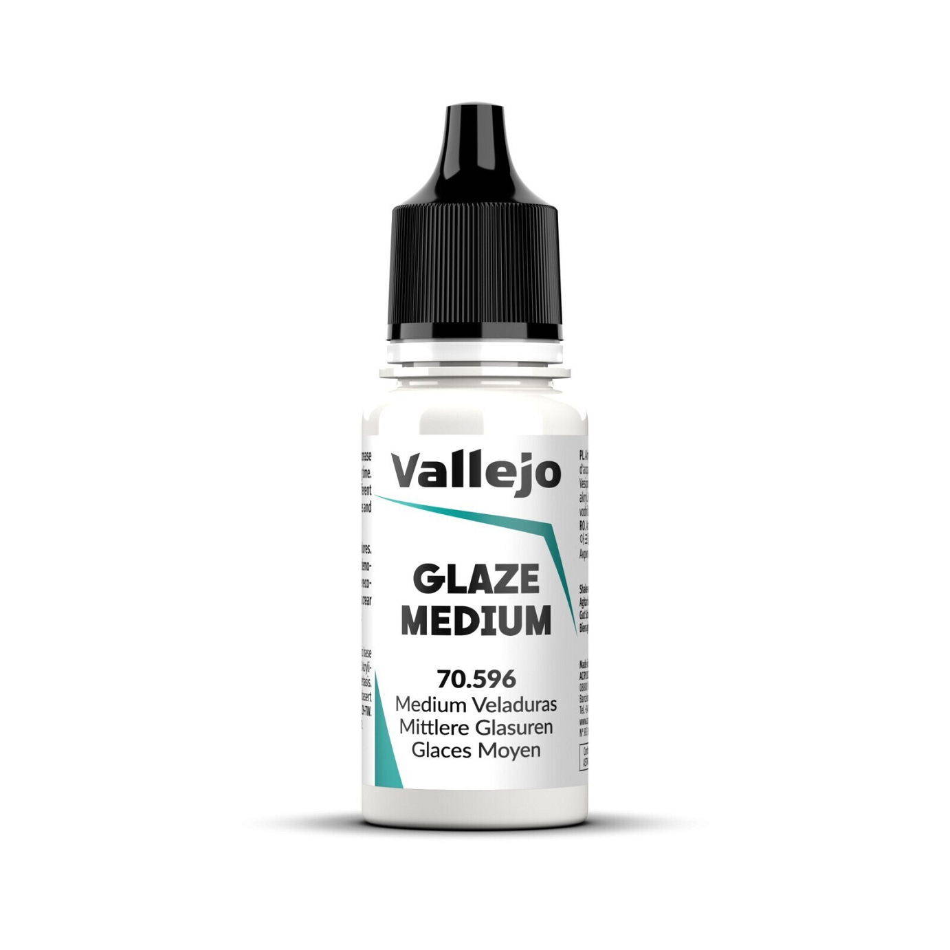 Vallejo Glaze Medium 18ml Acrylic Paint - New Formulation