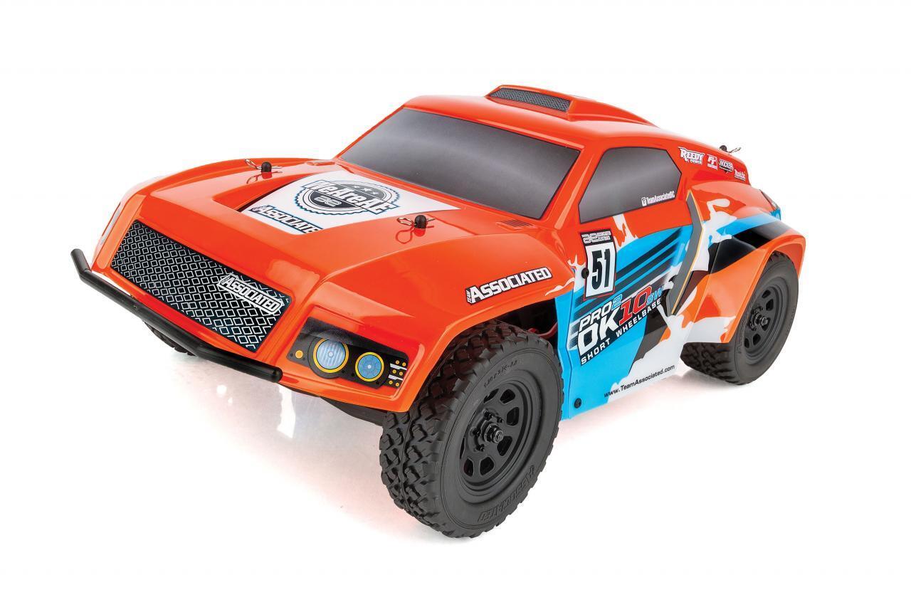Associated Pro2 DK10SW RTR, orange (Requires battery & charger)