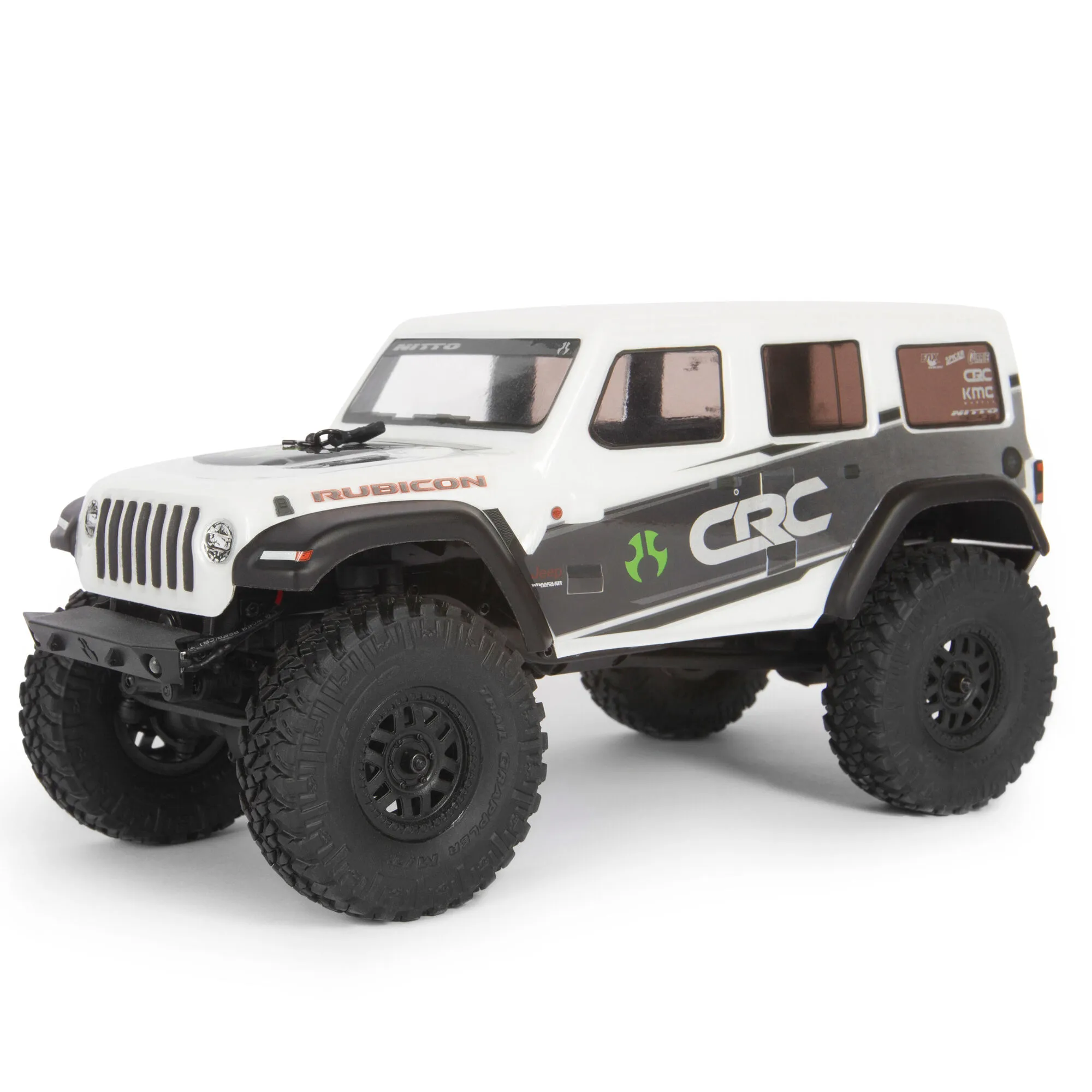 Axial SCX24 2019 Jeep Wrangler JLU CRC 1/24 Crawler RTR, White,