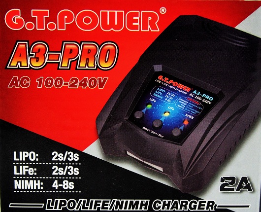 GT Power A3-PRO Multi chem 2amp charger