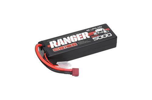 5000mAh 7.4v 2S 60C Ranger LiPo Battery T-Plug