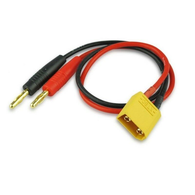 XT60 Charging cable 12AWG Silicon 30cm