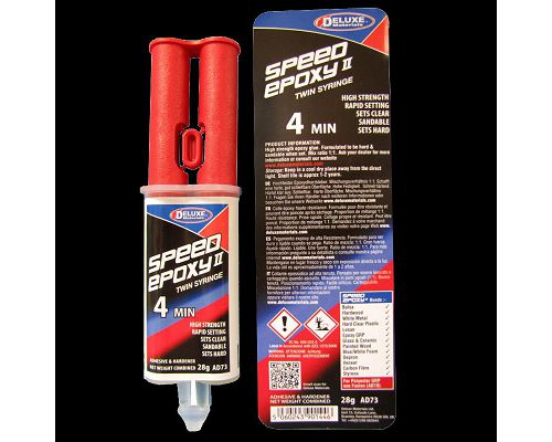Deluxe Materials Speed Epoxy II 28g Syringe [AD73]