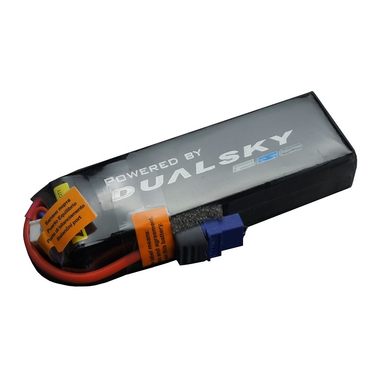 2200mah 2S Dualsky HED Lipo Battery, 50C