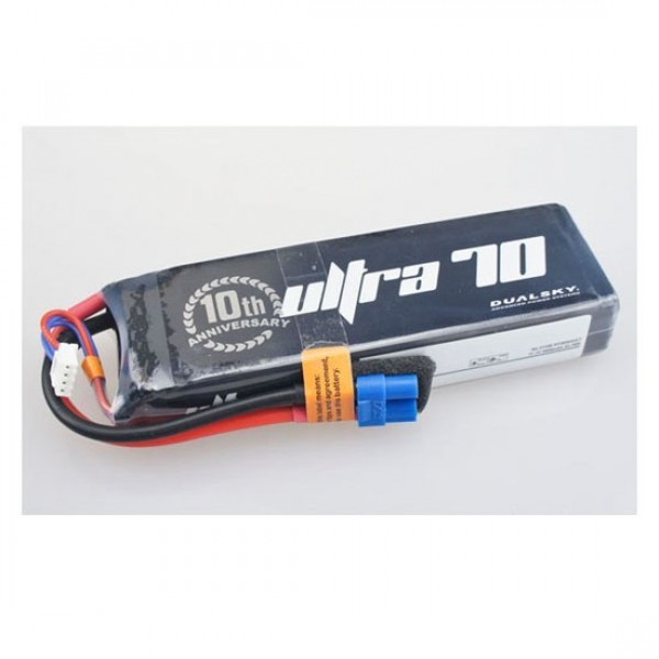 3850mah 5S Dualsky Ultra 70 LiPo Battery, 70c