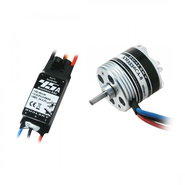 Dualsky 15E Tuning Combo with 2814C 970kv Motor and 45A Lite ESC