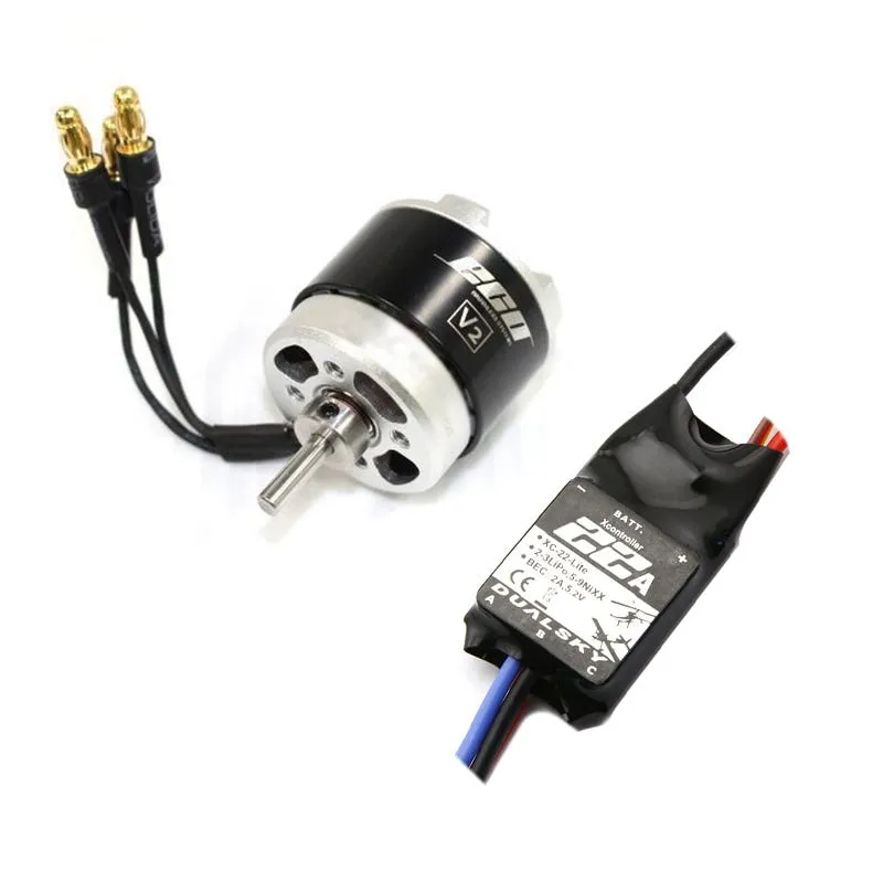 Dualsky 400 Mini Tuning Combo with 2312C 960kv Motor and 22A Lit