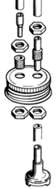 DUBRO 192 FUEL CAN CAP FITTINGS (1 PC PER PACK)