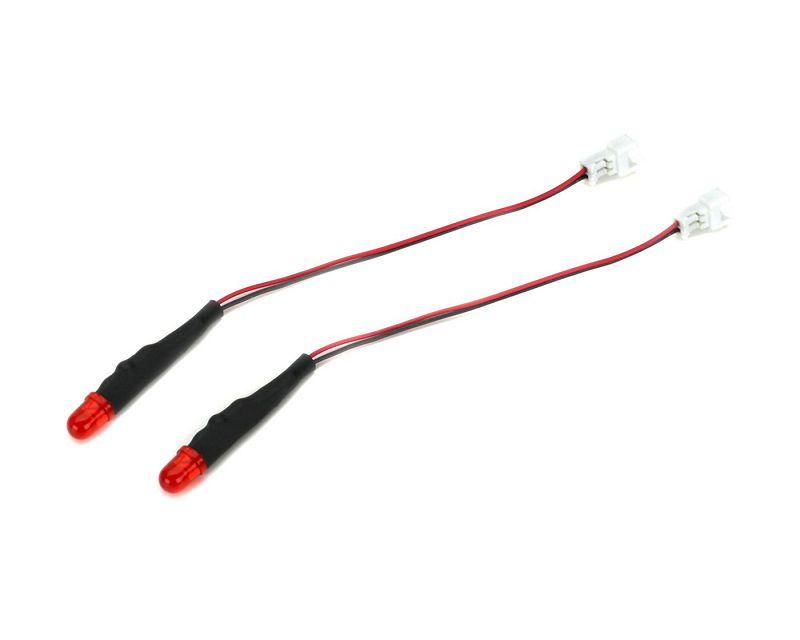E-Flite Red LED Solid (2): Universal Light kit
