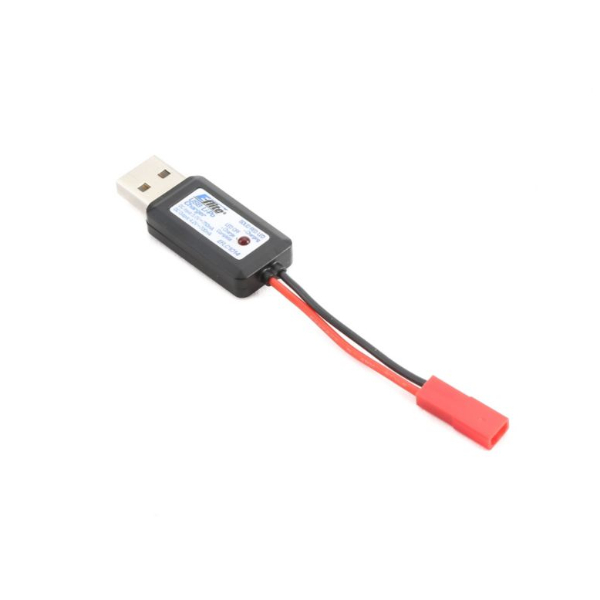 E-Flite 1S USB LiPo Charger 700mAh JST Plug