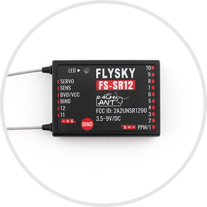 Flysky SR12 Receiver ANT Protocol 12 Channel