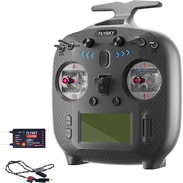 Flysky ST8 2.4G UPGRADED with 1 Receiver fixed-wing, delta-wing, glider, helicop