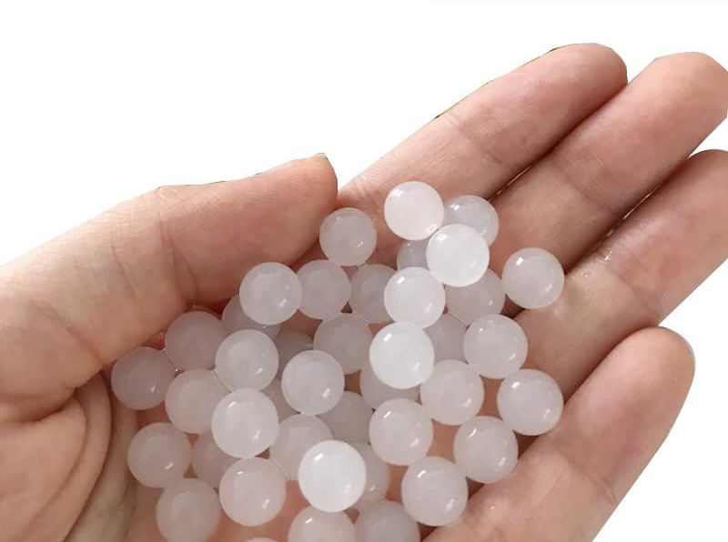 6 Pack - Gel Ball Milky White Competition 7-8mm 10,000 Pack Hard