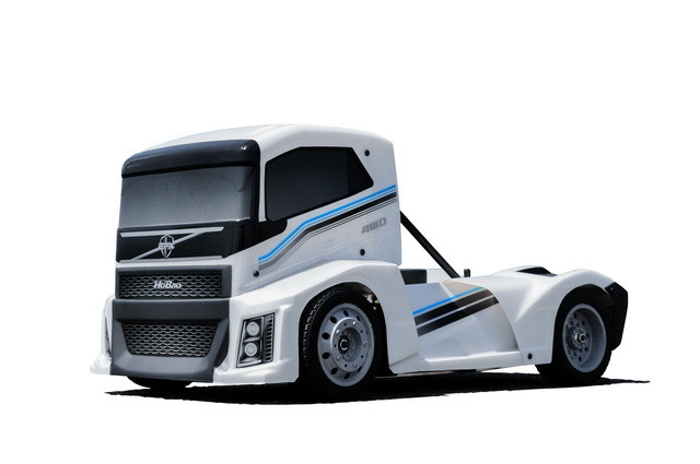 Hyper EPX 1/10 Semi Truck On-Road KIT, W/ Pearl White Paint body