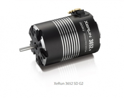 Hobbywing Xerun 3652SD 1/10th sensored G2 motor 6100KV