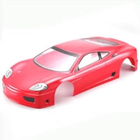 BODY SHELL FARRARI painted RED