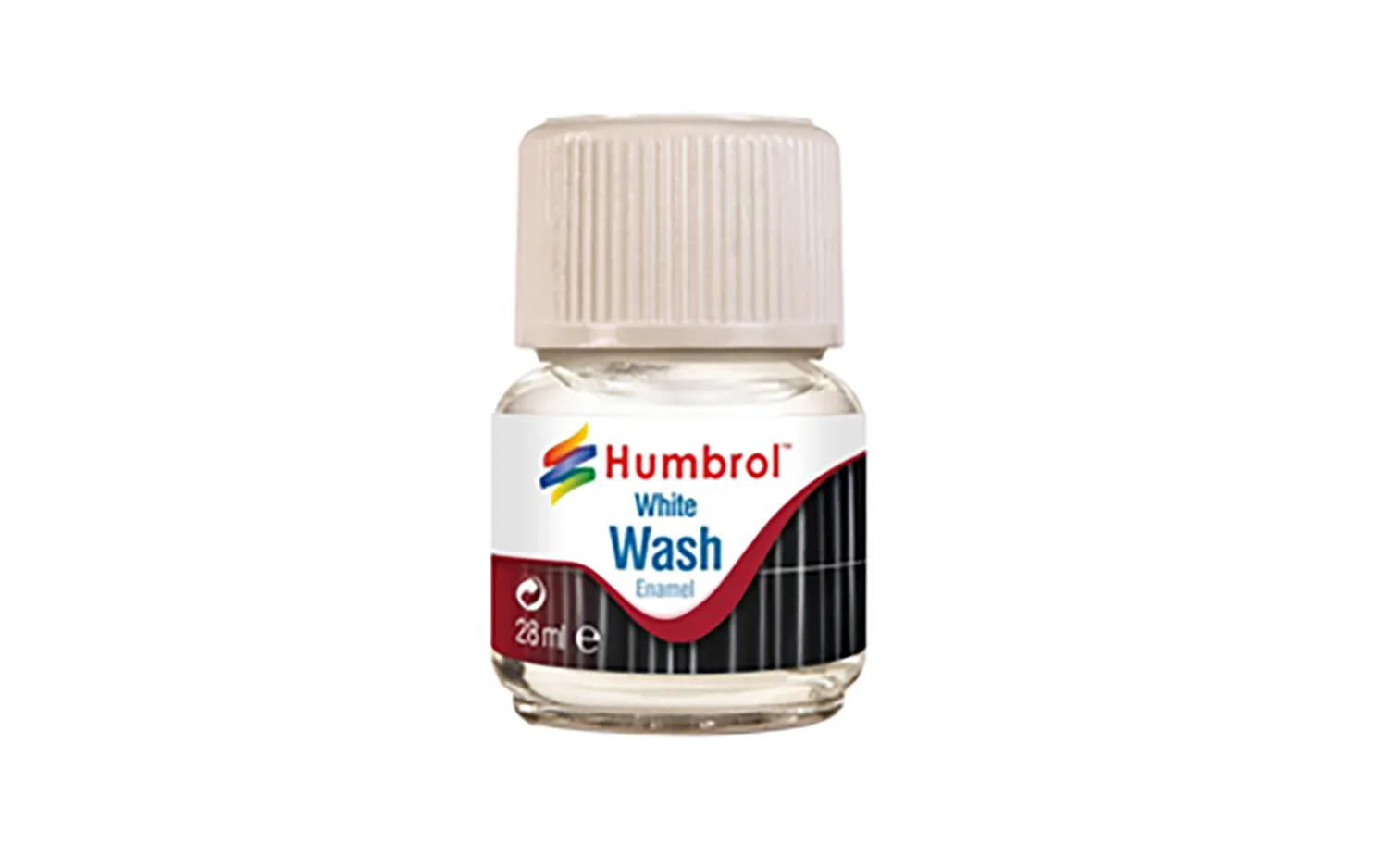 Humbrol 28ml Enamel Wash - White ##