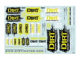 Dirt Racing Products - decal sheet