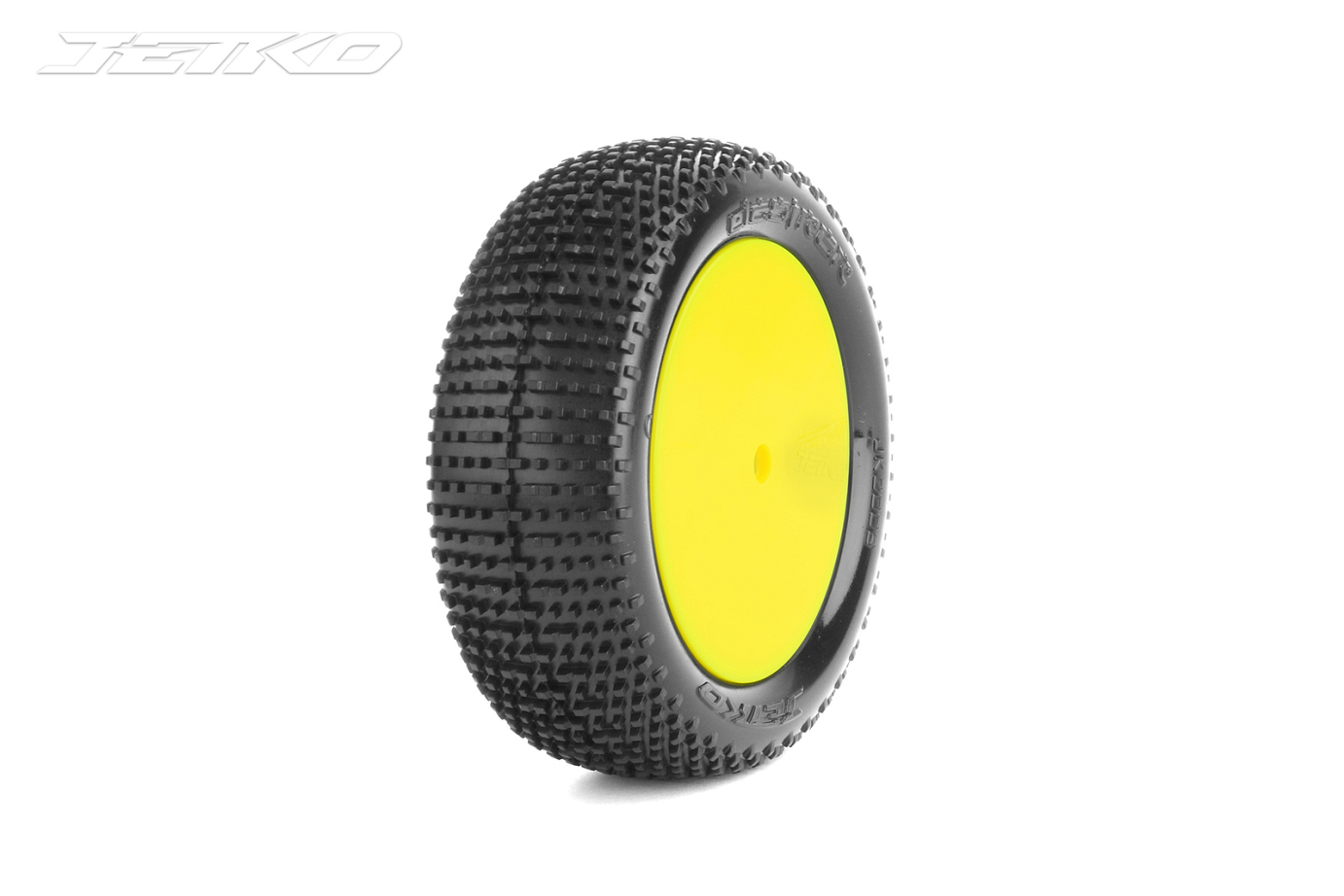 Jetko 1/10 Buggy 2WD Front-DESIRER/Dish/Yellow Rim/Super Soft [2008DYSSG]
