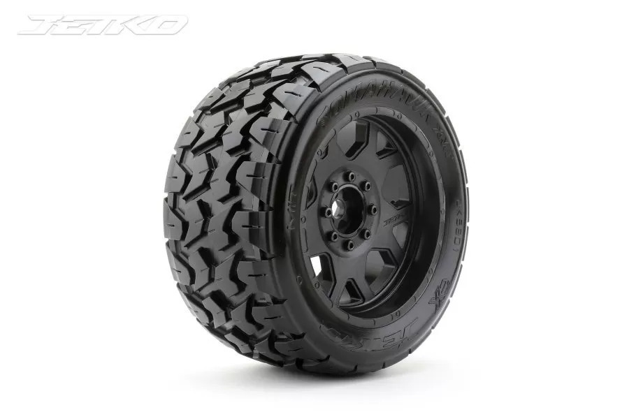 Jetko 1/5 XMT EX-TOMAHAWK Tyres (Claw Rim/Black/Medium Soft/24mm
