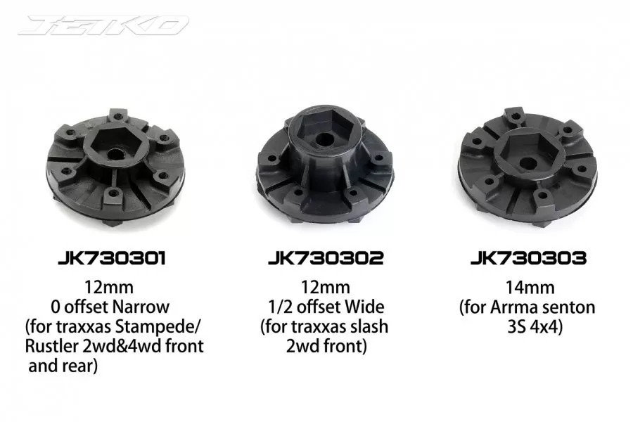 Jetko 1/5 EX XMT Wheel Connector - 24mm for Arrma (Kraton 8s & O