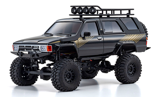Kyosho 1/24 Mini-Z Toyota 4Runner with Accessory parts Black 4x4 MX-01 Readyset