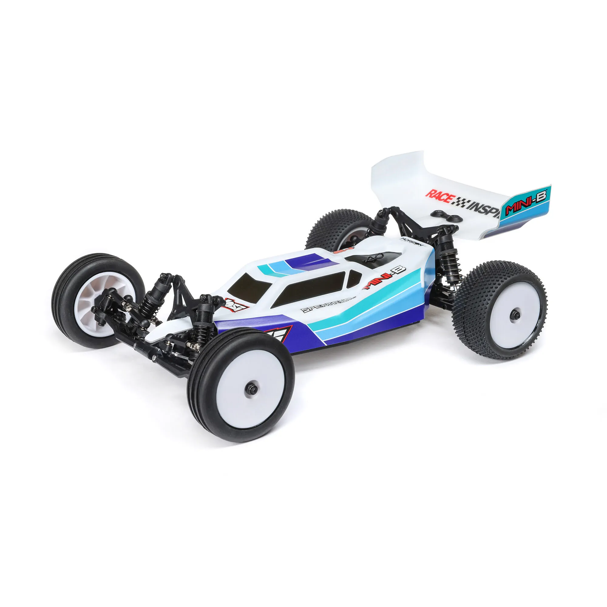 Losi Mini-B 1/16 Brushless 2WD Buggy RTR, Blue, LOS01024T2