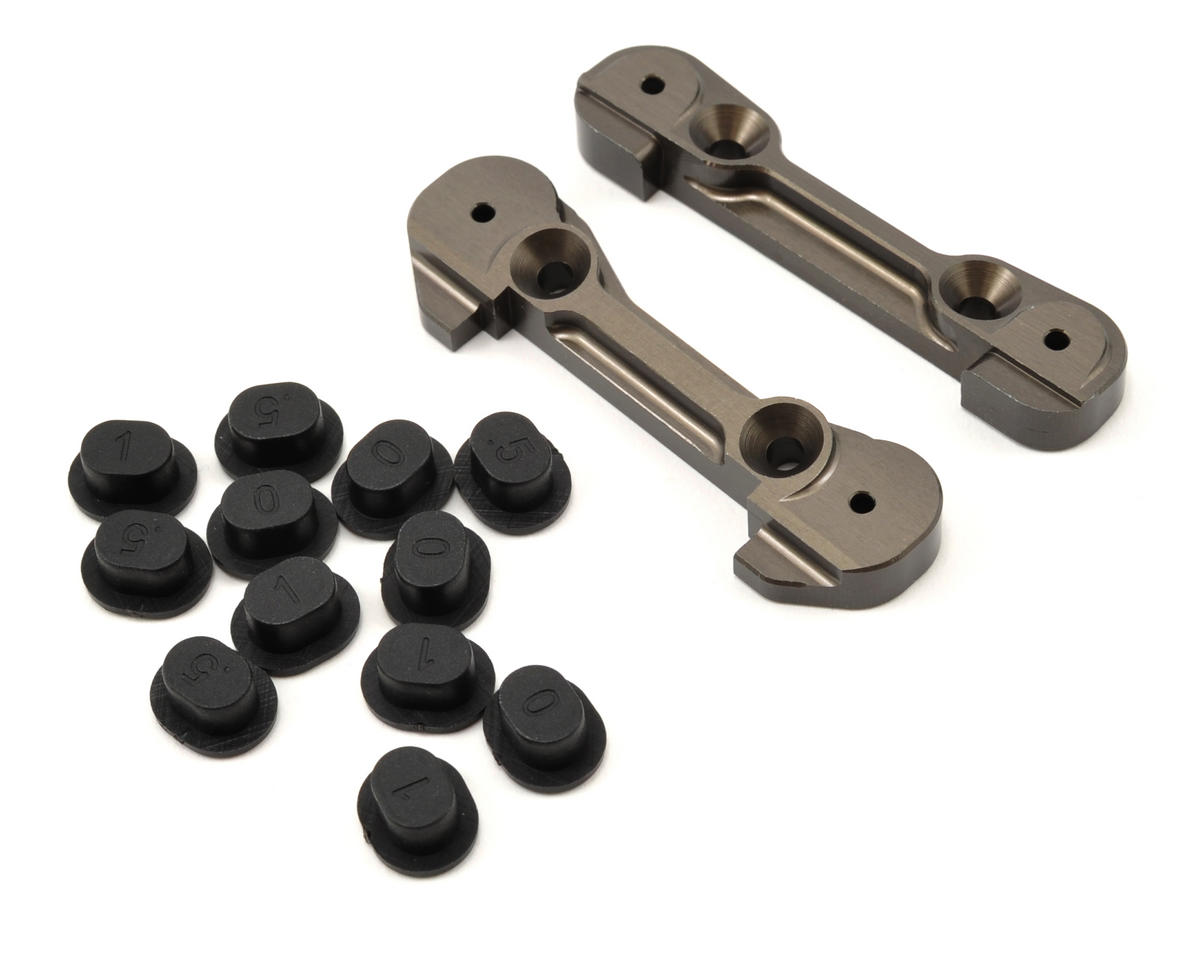 Losi Adjustable Front Hinge Pin Holder Set: TEN