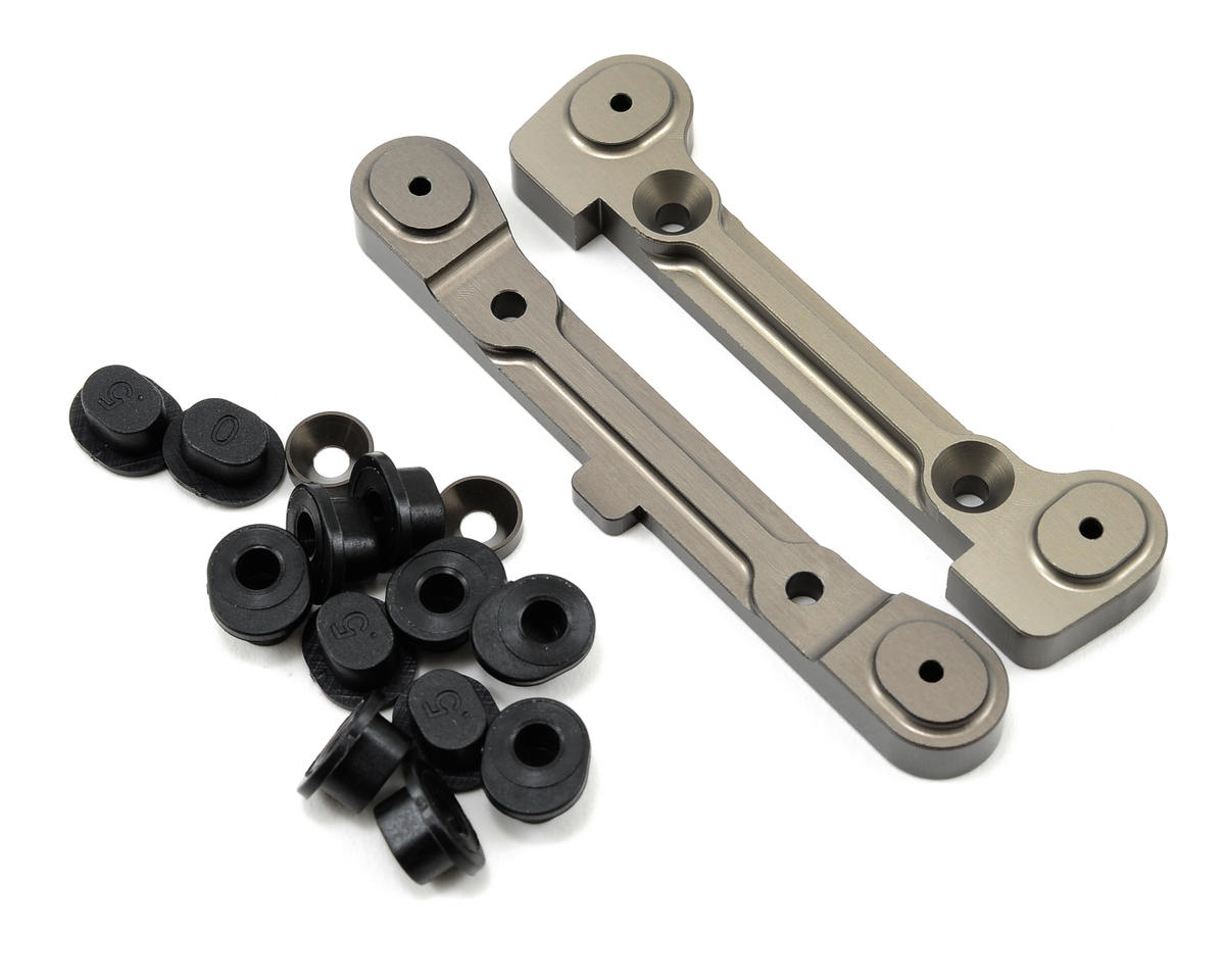 Losi Adjustable Rear Hinge Pin Holder Set: TEN