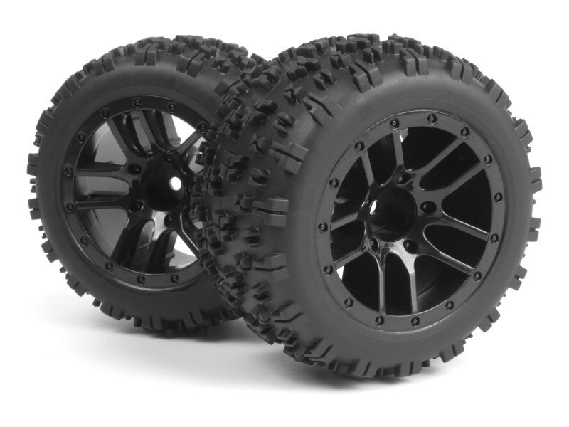 Maverick Atom Assembled Wheel & Tyre (2pcs)