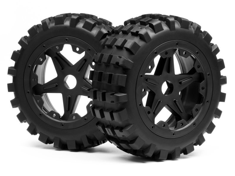 Maverick Blackout XB Mounted Wheel and Tyre Set (Front) PR [MV24
