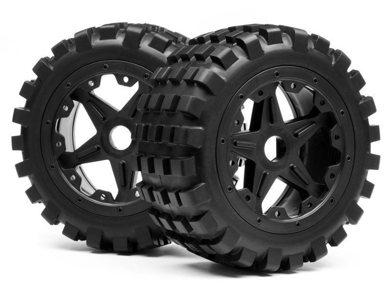 Maverick Blackout XB Mounted Wheel and Tyre Set (Rear) PR [MV241