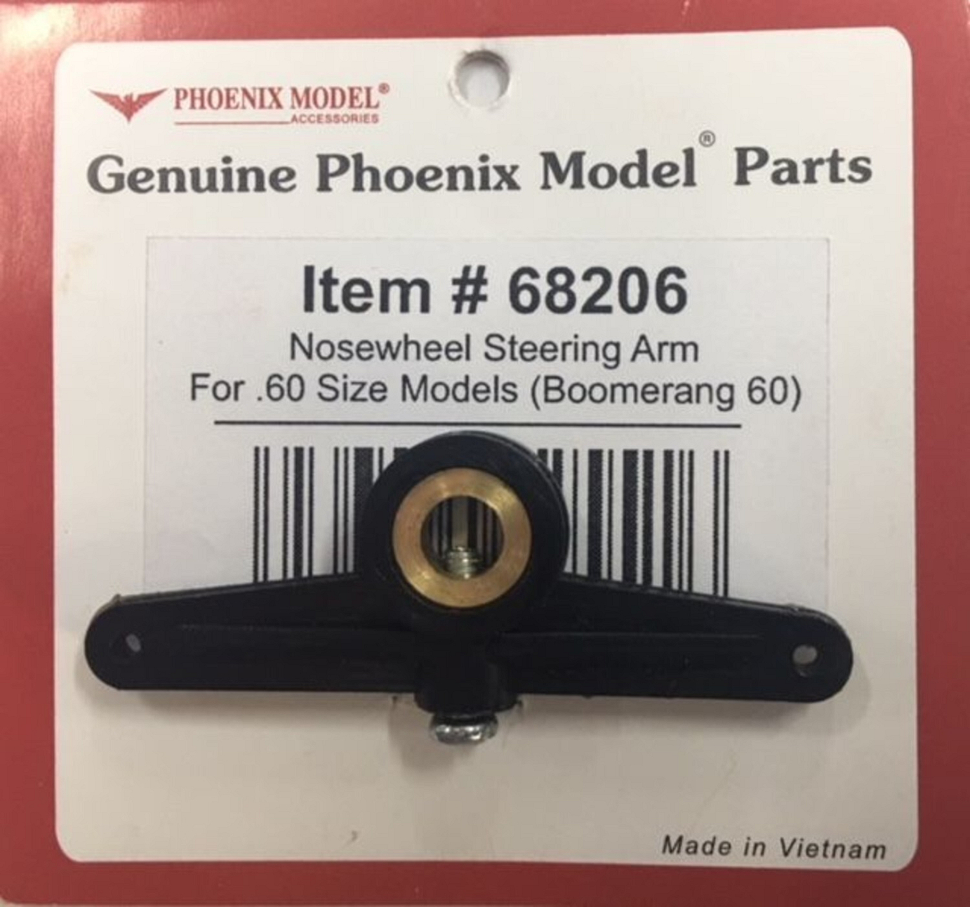 Phoenix Model Nosewheel Steering Arm For .60 Size Models (Boomer